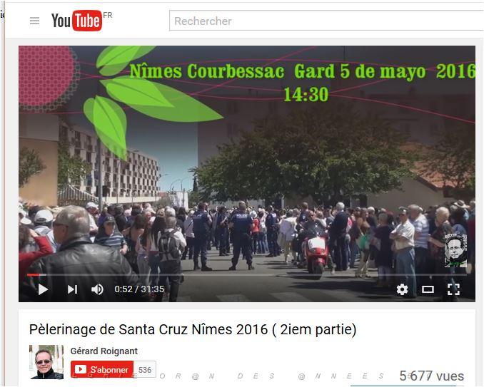 032 NIMES 2016 PELERINAGE A NOTRE DAME DE SANTA CRUZ 2 DE 2.JPG